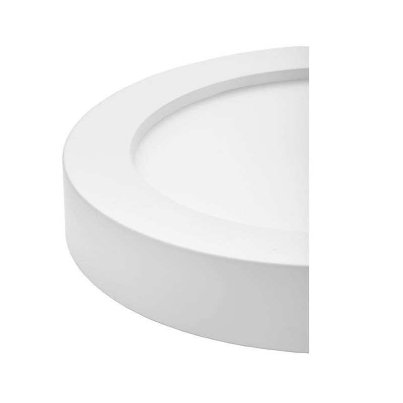 Luminaire rond BJORK II apparent CCT(3000-4000-6000K) 12W-1000lm IP20/44-IK06