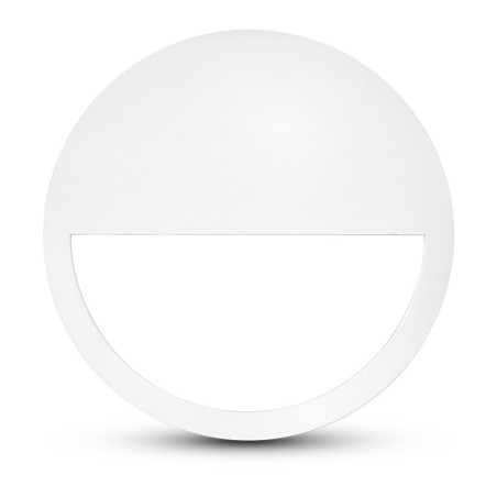 AZUR COLLERETTE DEMI-LUNE BLC D310mm