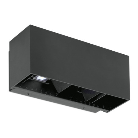 KYVOS DOUBLE NOIR 18W-4000K-IP65-IK06 1280lm DIRECT-INDIRECT