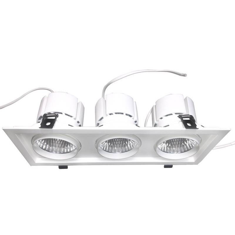 ATOM II CARRÉ 45W 4000K-IRC80-24° 4275lm