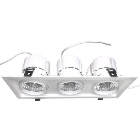 ATOM II CARRÉ 45W 4000K-IRC80-24° 4275lm