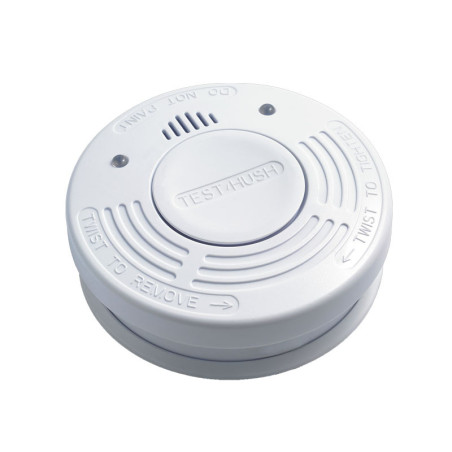 DETECTEUR DE FUMEE 85DB DIAMETRE 102mm AVEC PILE LITHIUM SCELLEE DUREE 10 ANS