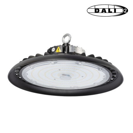 Armature industrielle GOLDO III DALI 2 - 150W-24000lm - 5000K - IP65-IK10 - 120° - Ø299mm