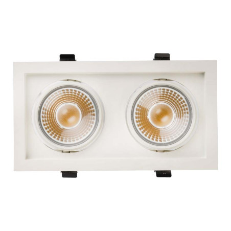 ATOM II CARRÉ 30W 4000K-IRC80-24° 2850lm