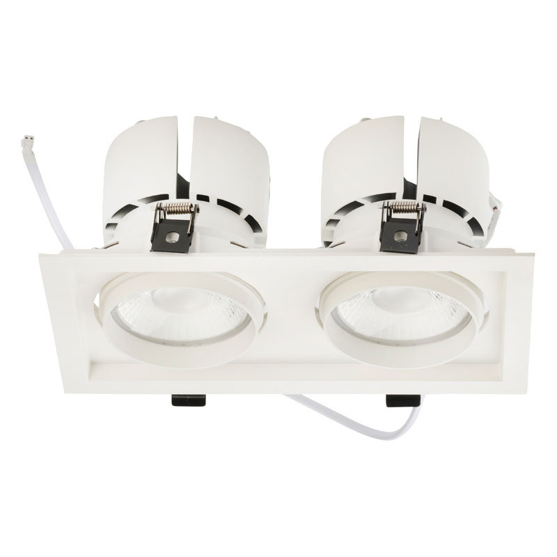 ATOM II CARRÉ 64W 4000K-IRC80-24° 6080lm