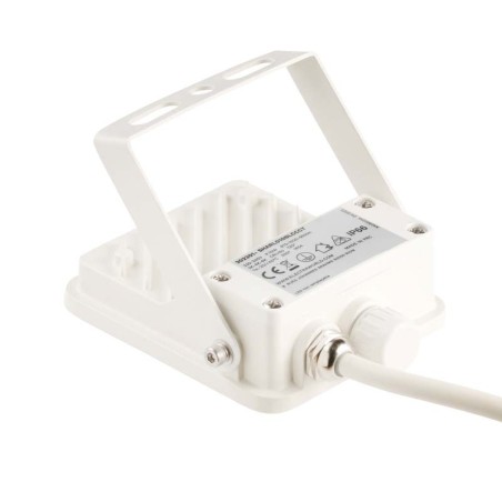 Arrière Luminaire Projecteur LED, SHARK Blanc CCT 10W CCT (3K-4K-6K) IP66-IK04 1000lm