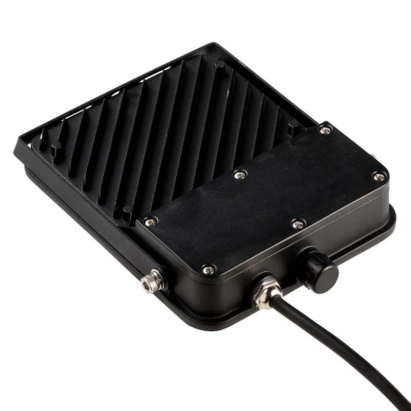Arrière Luminaire Projecteur LED, SHARK Noir CCT 50W CCT (3K-4K-6K) IP66-IK04 5000lm