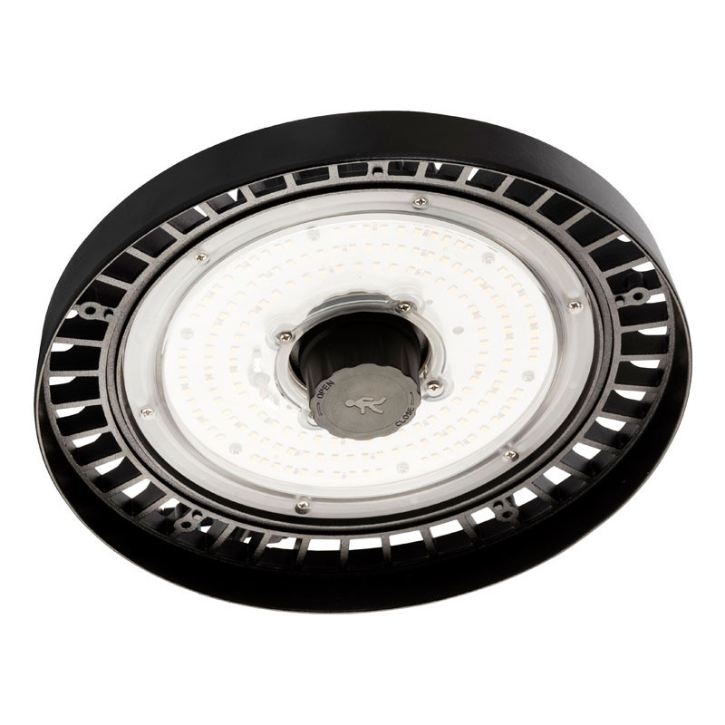 Armature industrielle GOLDO III 0-10V 150W 4000K avec détecteur HF Zhaga 18