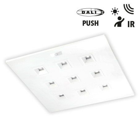 PLAISIO BLANC UGR16 60x60 28W 4000K-IRC80 4000lm DET/M PIR DALI-2