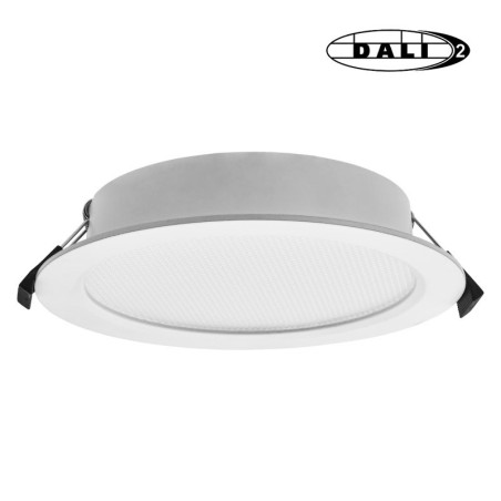 Downlight OREALIS II CCT(3000K-4000K-5700K) 12W 1400lm Ø145x25mm DALI 2 PSUH UGR19