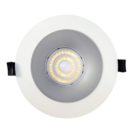 Luminaire downlight encastré GIRO III 9W 3CCT 1215lm Ø145x55mm UGR19 optique basse luminance