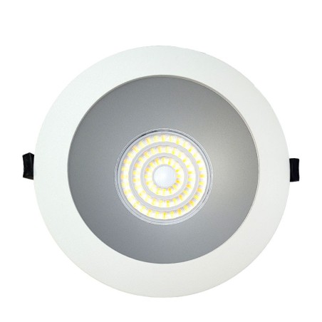 Downlight GIRO III 18W 3CCT 2430lm Ø190x61mm UGR19 optique basse luminance