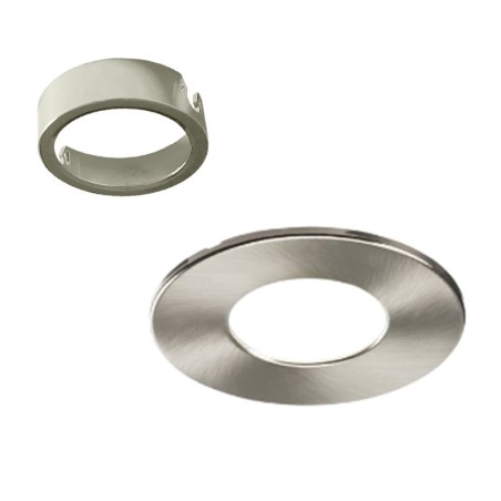 COLLERETTE ALU BROSSÉ + ADAPTATEUR POUR NAXO II BBC CCT