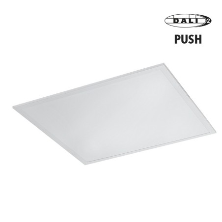 Luminaire Dalle LED CARACAS II UGR19 60x60 26W-3640lm IRC80-4000K-IP20/44 DALI 2 PUSH