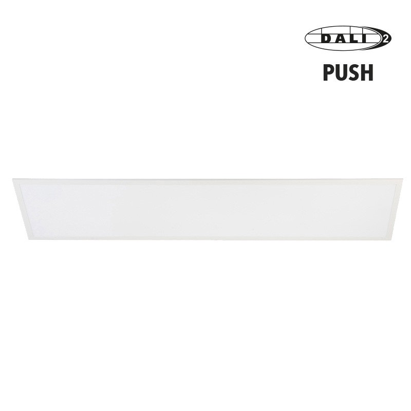 Dalle LED CARACAS II CCT UGR19 120x30 26W-3640lm IRC80-IP20/44 3CCT (3-4-6K) DALI 2 PUSH