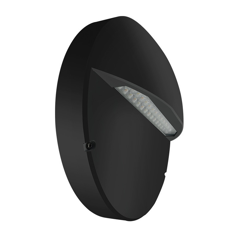 PHOBOS ASYMÉTRIQUE ULR≤1% CCT NOIR 20W 3CCT(2.7K-4K-6K)-IRC80-IP65 2500lm