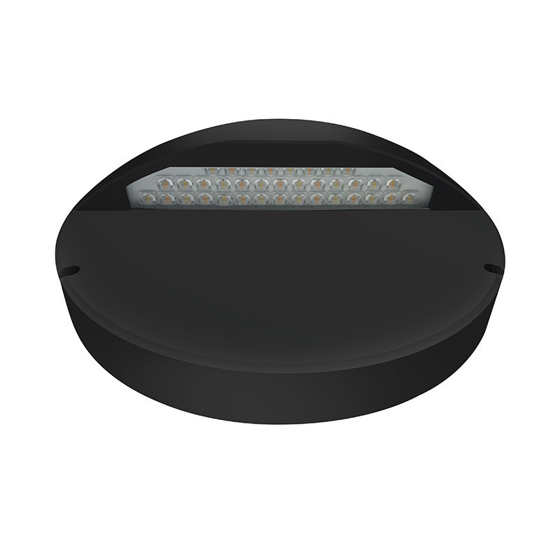 PHOBOS ASYMÉTRIQUE ULR≤1% CCT NOIR 20W 3CCT(2.7K-4K-6K)-IRC80-IP65 2500lm