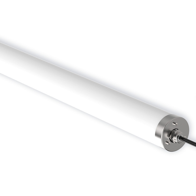 Luminaire tubulaire LED DAPHNE 600mm 20W 2400lm 3000K-IRC80-IP69K-IK10 usage extérieur - ELECTRA