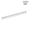 Arrière Luminaire apparent linéaire ORIZEO PRO UGR BLANC 32W 3650lm-2CCT (3000K-4000K) - DALI2 PUSH 1200mm