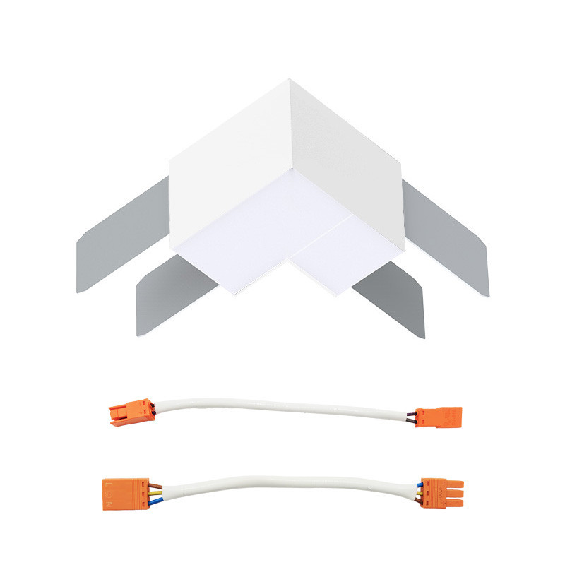 ORIZEO PRO KIT CONNECTEUR 90° BLANC