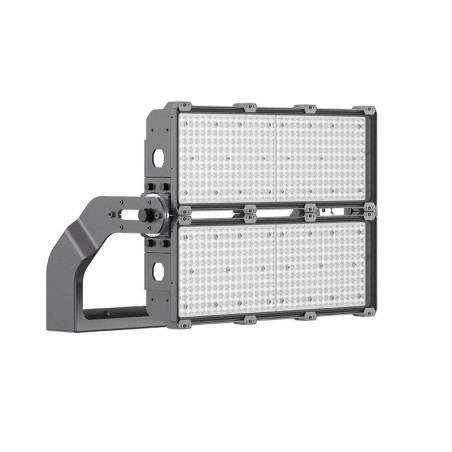 Luminaire projecteur sportif à hauts rendements SYRMA - 1200/1500W-5000K-IRC70-IP66-IK08-165800/207200lm SANS DRIVER