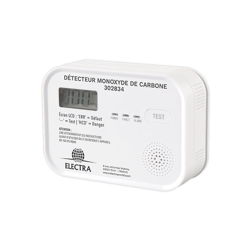 DETECTEUR DE MONOXYDE DE CARBONE