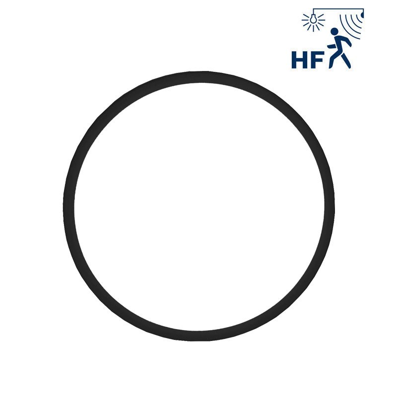 DIAKOS ROND NOIR 18W 3CCT (3-4-5.7K) -IRC80-IP54 2000lm Détecteur HF