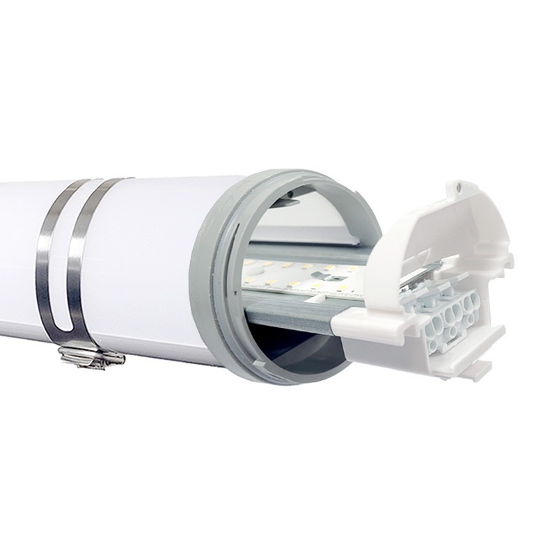 DIANE 1500mm 42W 6300lm 3000K-IRC80-IP65-IK10 Multi-Puissance Traversant