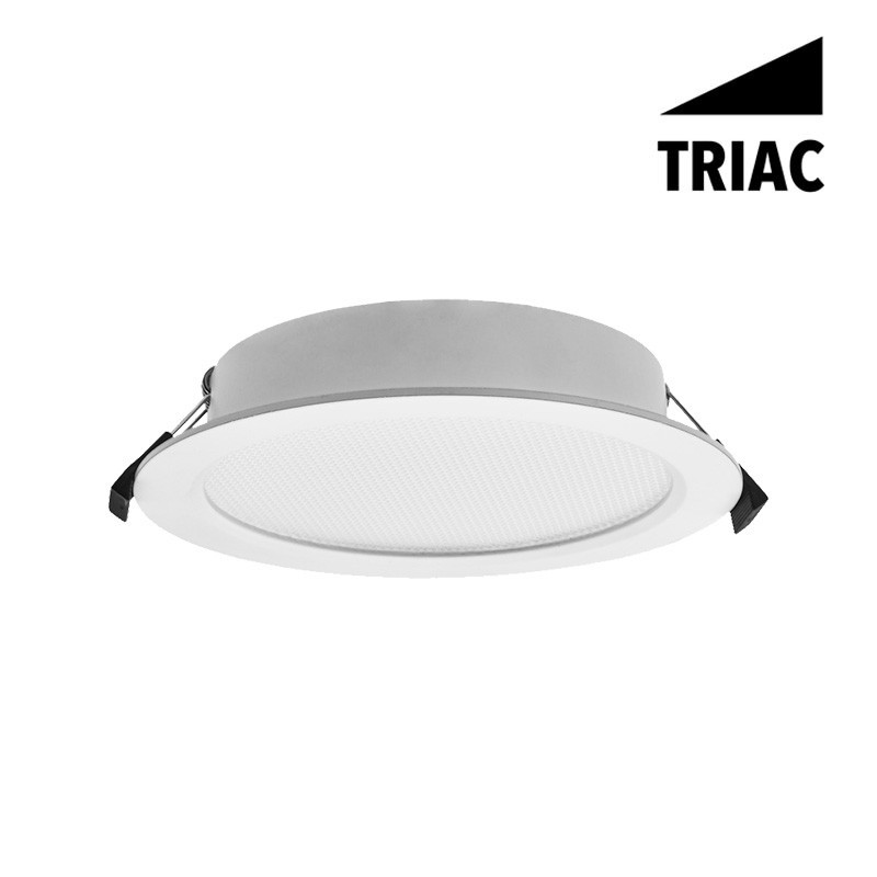 Downlight OREALIS II CCT(3000K-4000K-5700K) 12W 1400lm Ø145x25mm TRIAC UGR19