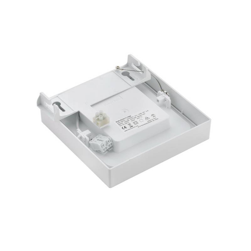 Arrière Luminaire carré BJORK II apparent CCT(3000-4000-6000K) 6W-450lm IP20/44-IK06